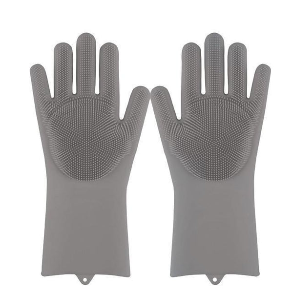 Magic silicone dishwashing gloves